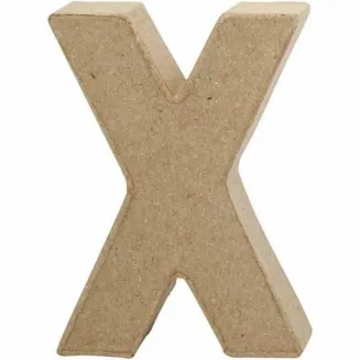 Χάρτινο Γράμμα 10cm “X”