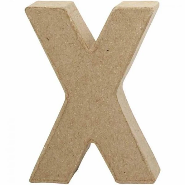 Χάρτινο Γράμμα 10cm “X”