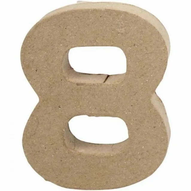 Χάρτινο Νούμερο 10cm “8”