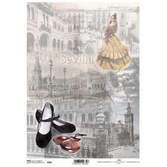 Itd. Collection Ριζόχαρτο Decoupage A4 (21x29,7cm) Sevilla