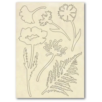 Stamperia Ξύλινο Σχήμα A5 (14,8Χ21cm) Μυρωδικά Βότανα