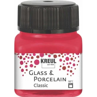 Kreul 20ml Καλυπτικό Σμάλτο Νερού Carmine Red