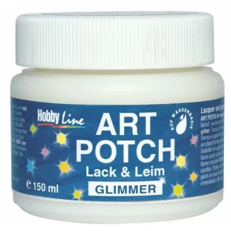 Kreul 150ml Art Potch Κόλλα και Βερνίκι Decoupage Mix Glitter