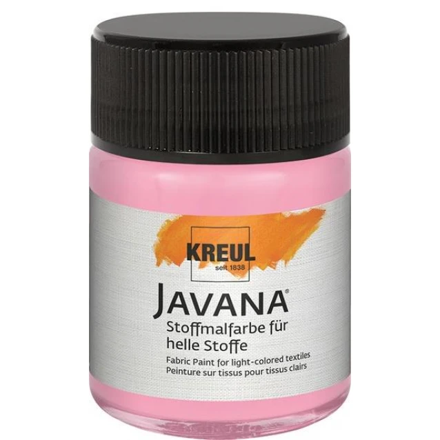 Kreul 50ml Javana Ανοιχτόχρωμο Ύφασμα Fluorescent Rose