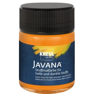 Kreul 50ml Javana Σκουρόχρωμο Ύφασμα Orange