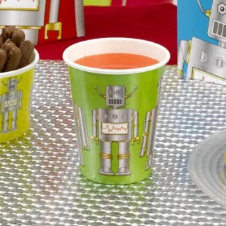 Neviti 8 Ποτήρια Robot Heroes