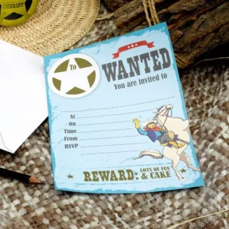 Neviti 10 Προσκλήσεις Wild West Cowboys