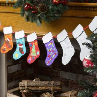 Neviti Γιρλάντα Κάλτσες Ζωγράφισέ το