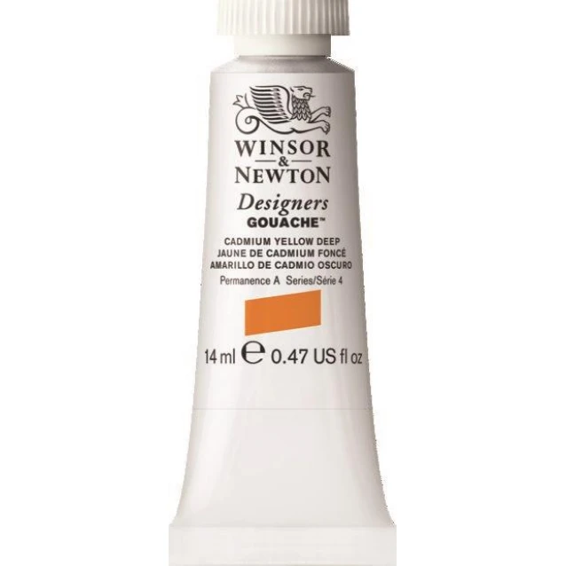 Winsor & Newton 14ml Τέμπερα Designers Cadmium Yellow Deep Serie 4