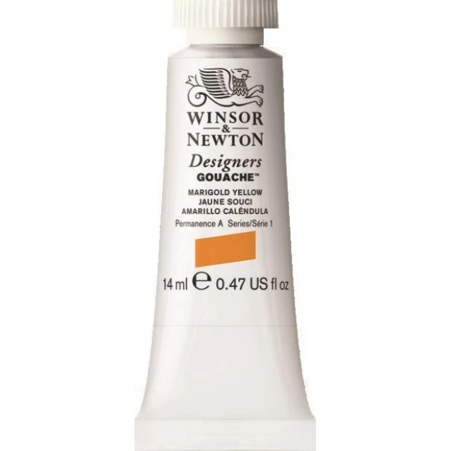 Winsor & Newton 14ml Τέμπερα Designers Marigold Yellow Serie 1