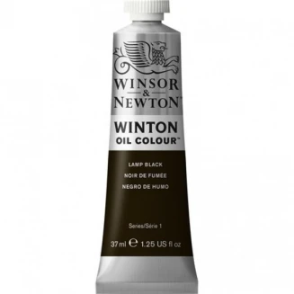 Winsor & Newton 37ml Winton Oil Lamp Black