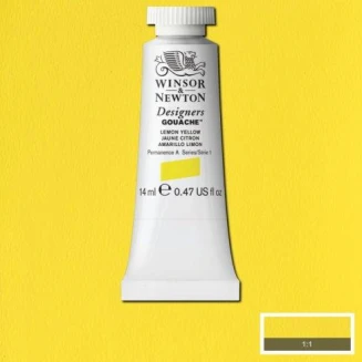 Winsor & Newton 14ml Τέμπερα Designers Lemon Yellow Serie 1