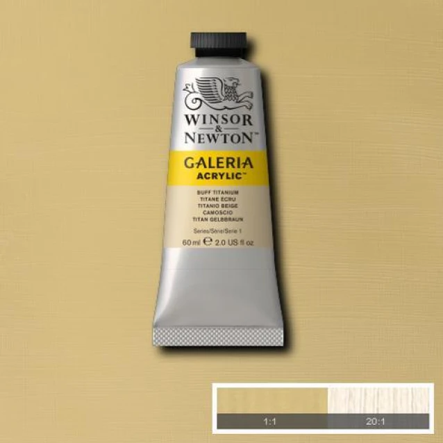Winsor & Newton 60ml Galeria Acrylic Buff Titanium