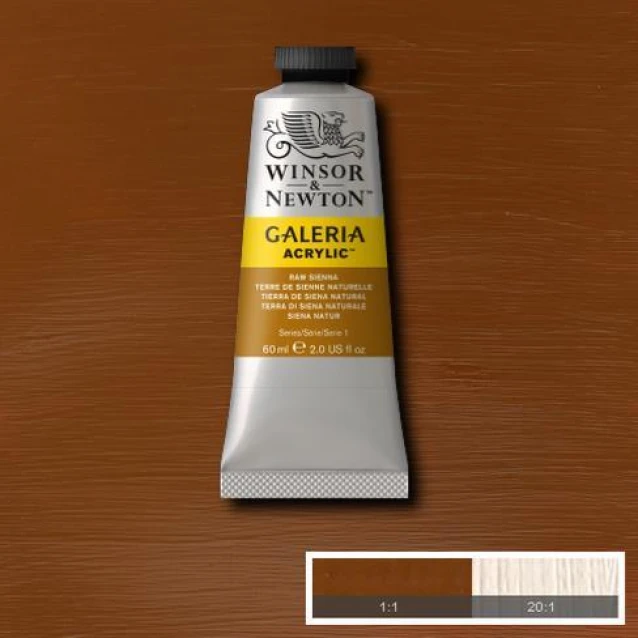 Winsor & Newton 60ml Galeria Acrylic Raw Sienna