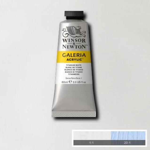 Winsor & Newton 60ml Galeria Acrylic Titan White