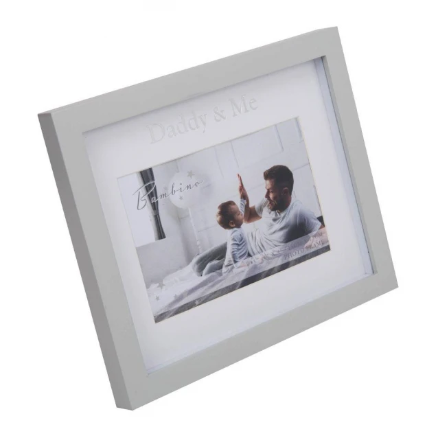 Λευκή Κορνίζα 10x15cm σε Κουτί Δώρου Daddy & Me