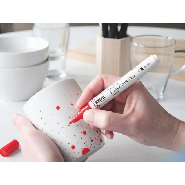 Kreul Μαρκαδόρος Πορσελάνης Λιλά