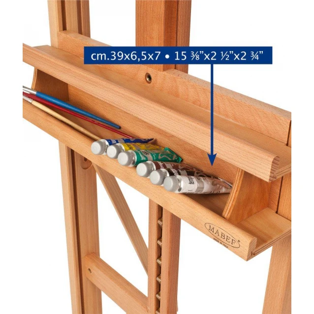 Μabef Καβαλέτο Στούντιο 56x52cm με Ράφι