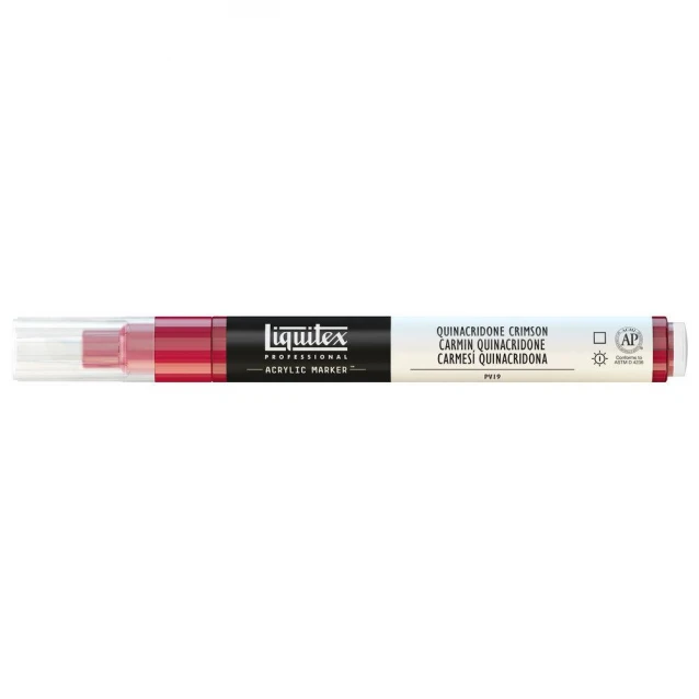 Liquitex Professional Ακρυλικός Μαρκαδόρος 2mm Carmine Quinacridone