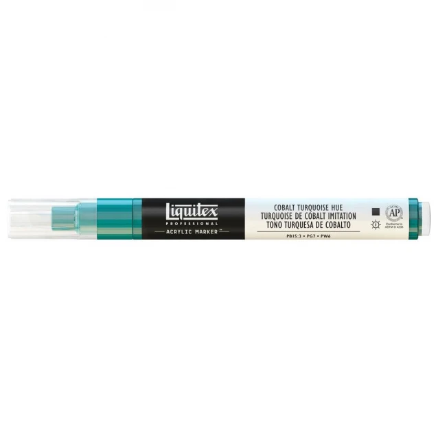 Liquitex Professional Ακρυλικός Μαρκαδόρος 2mm Cobalt Turquoise