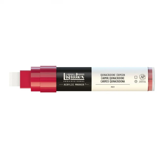 Liquitex Professional Ακρυλικός Μαρκαδόρος 15mm Carmine Quinacridone