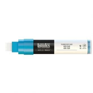 Liquitex Professional Ακρυλικός Μαρκαδόρος 15mm Fluorescent Blue