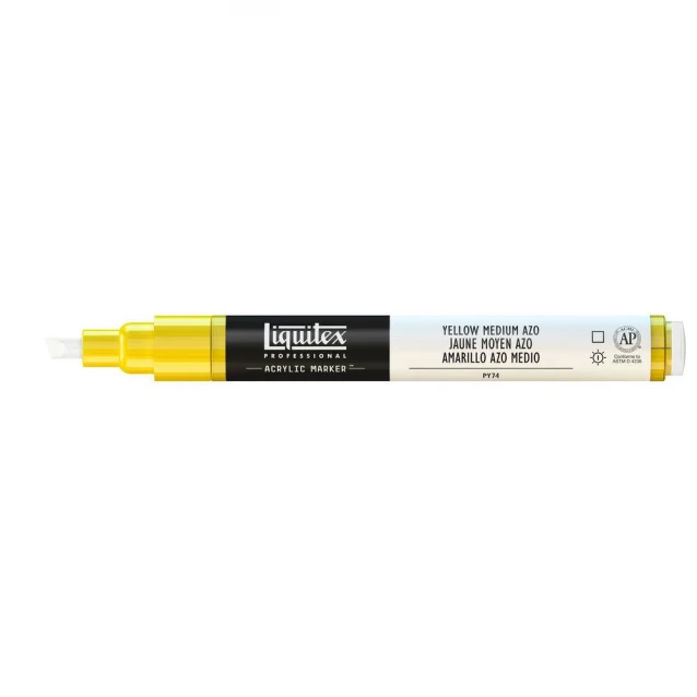 Liquitex Professional Ακρυλικός Μαρκαδόρος 2mm Yellow Medium Azo