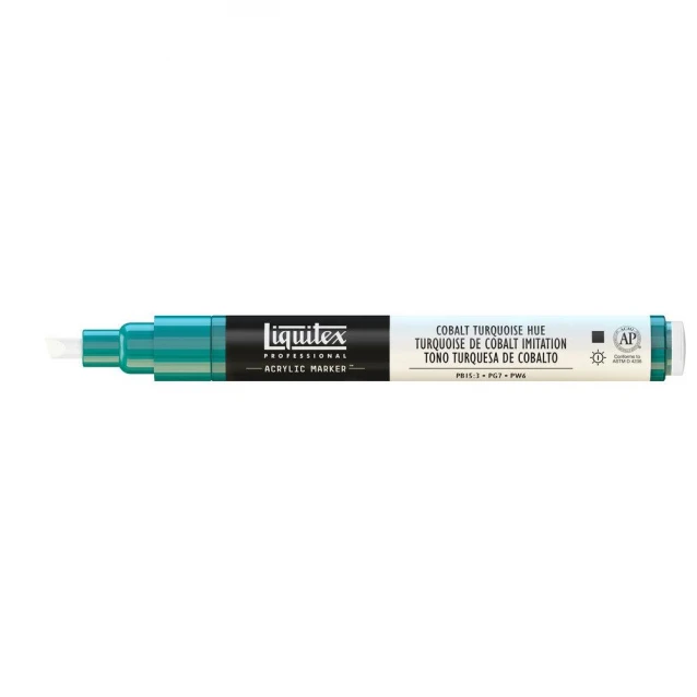 Liquitex Professional Ακρυλικός Μαρκαδόρος 2mm Cobalt Turquoise