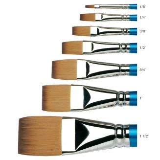 Winsor & Newton Πινέλο Μακρύ Πλακέ Cotman 666 / 13mm (1/2