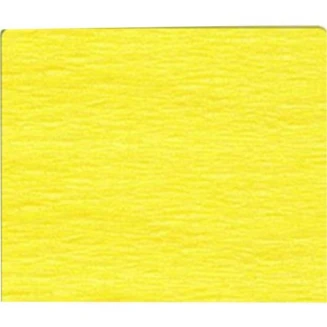 Χαρτί Γκοφρέ (Κρεπ) 50x200cm Κίτρινο