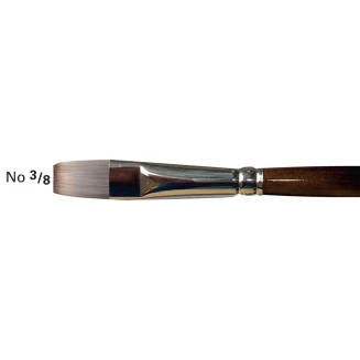 Art & Hobby Πινέλο Συνθετικό Πλακέ Ακουαρέλας 7103 3/8