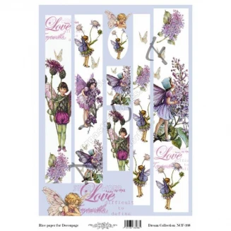 Artistic Design Ριζόχαρτο Decoupage Λαμπάδας 30x40cm NCF-268
