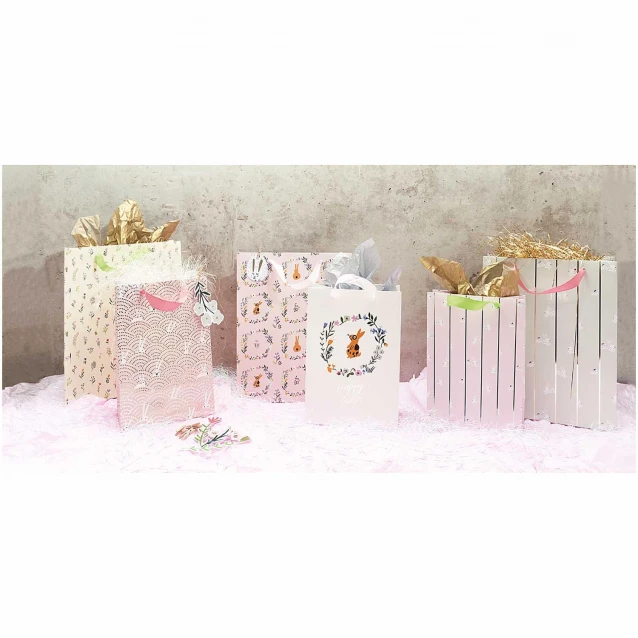 Rico Design Σακούλα Δώρου Bunny Hop 18X26X12cm