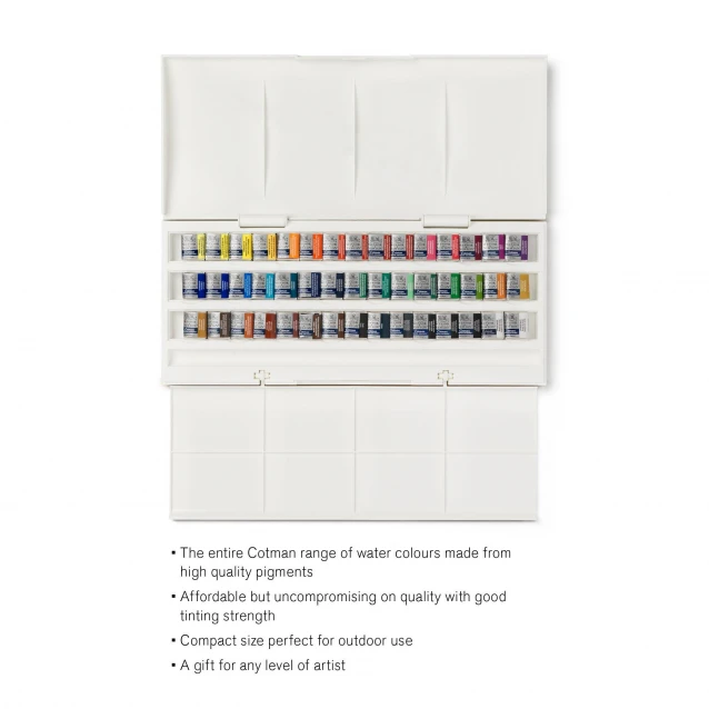 Winsor & Newton Cotman Studio με 45 Πλακάκια Ακουαρέλας