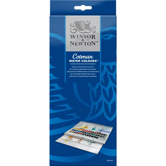 Winsor & Newton Cotman Studio με 45 Πλακάκια Ακουαρέλας