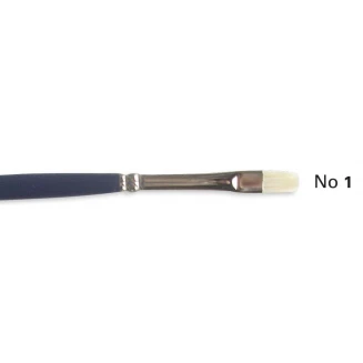 Art & Hobby Πινέλο Τρίχα Χοίρου Πλακέ 1150B No.01