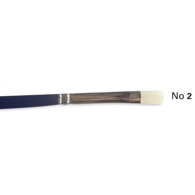 Art & Hobby Πινέλο Τρίχα Χοίρου Πλακέ 1150B No.02