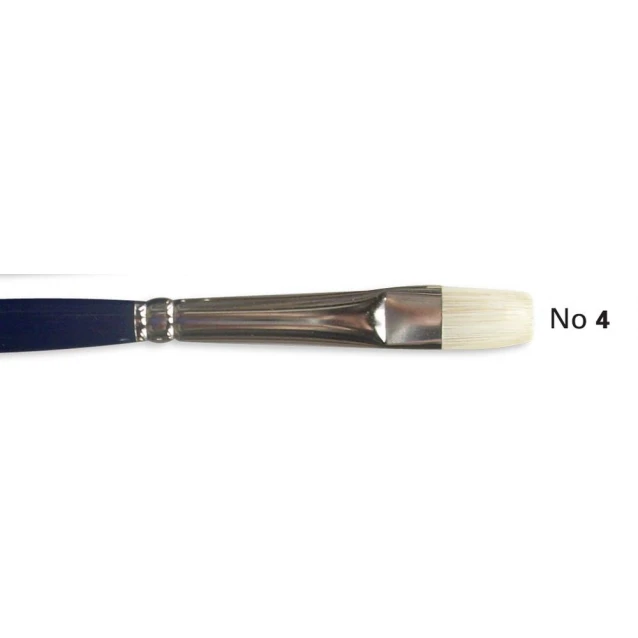 Art & Hobby Πινέλο Τρίχα Χοίρου Πλακέ 1150B No.04