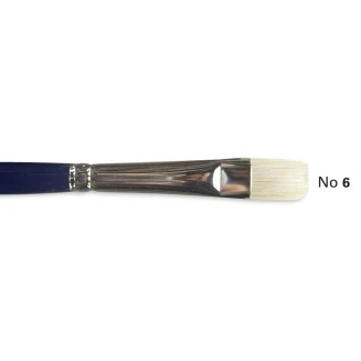 Art & Hobby Πινέλο Τρίχα Χοίρου Πλακέ 1150B No.06