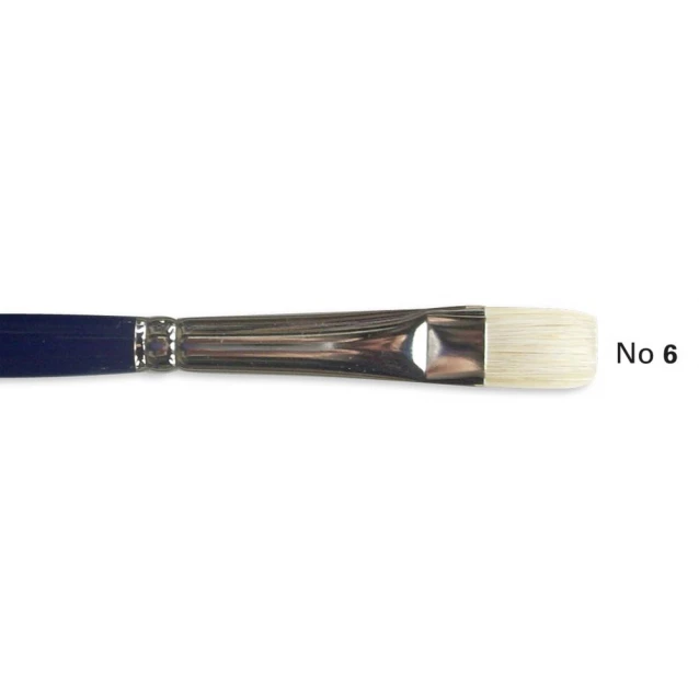 Art & Hobby Πινέλο Τρίχα Χοίρου Πλακέ 1150B No.06