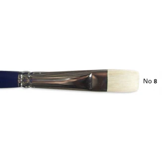 Art & Hobby Πινέλο Τρίχα Χοίρου Πλακέ 1150B No.08