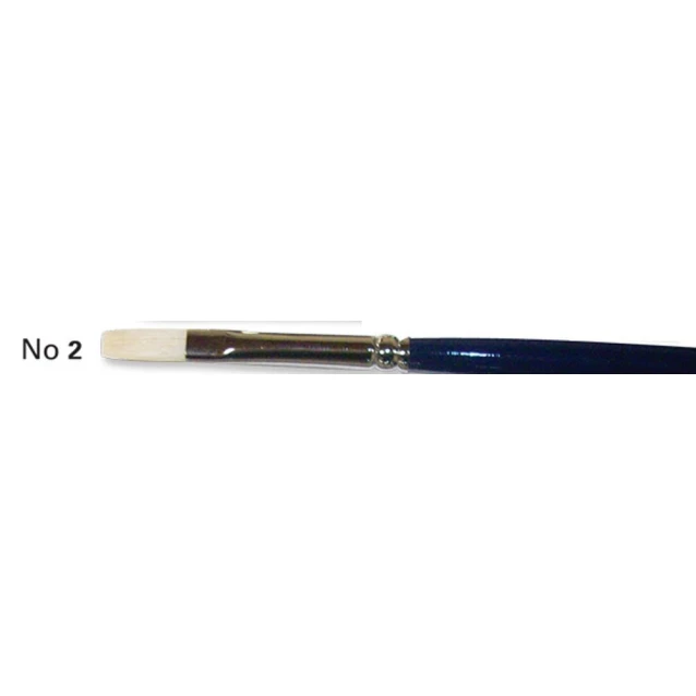 Art & Hobby Πινέλο Χοίρου Μακρύτριχο Πλακέ 1150F No.02