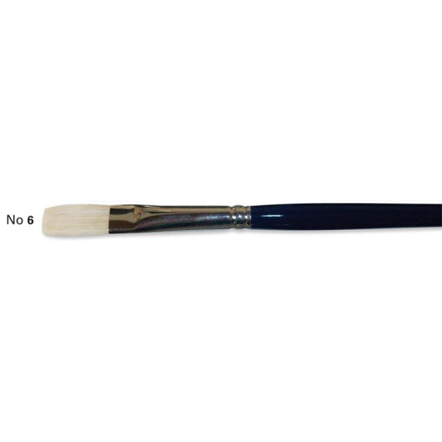 Art & Hobby Πινέλο Χοίρου Μακρύτριχο Πλακέ 1150F No.06
