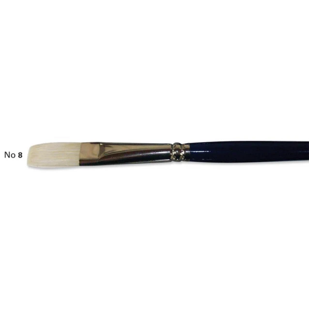Art & Hobby Πινέλο Χοίρου Μακρύτριχο Πλακέ 1150F No.08
