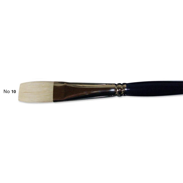 Art & Hobby Πινέλο Χοίρου Μακρύτριχο Πλακέ 1150F No.10