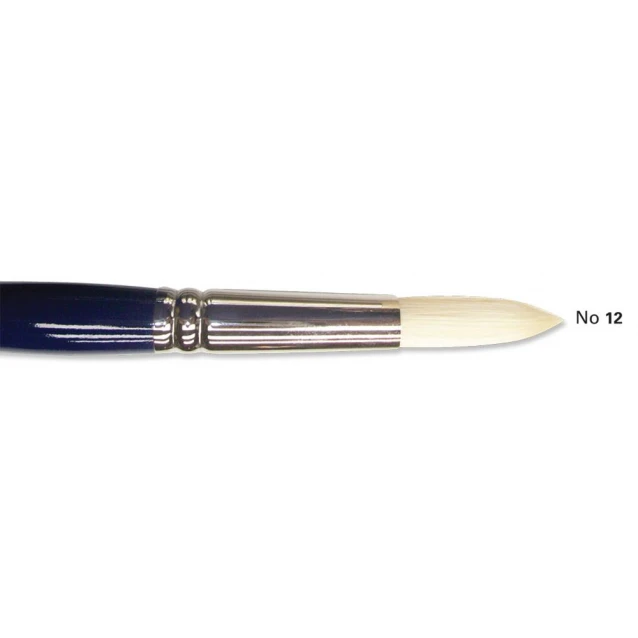 Art & Hobby Πινέλο Τρίχα Χοίρου Στρογγυλό 1150R No.12