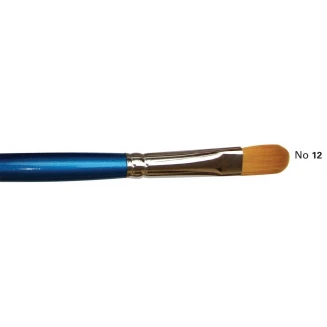 Art & Hobby Πινέλo Συνθετικό Οβαλ με Μακριά Λαβή 2600KF No.12