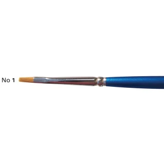 Art & Hobby Πινέλo Συνθετικό Πλακέ με Κοντή Λαβή 2600BS No.01