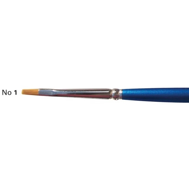 Art & Hobby Πινέλo Συνθετικό Πλακέ με Κοντή Λαβή 2600BS No.01