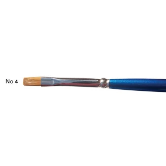 Art & Hobby Πινέλo Συνθετικό Πλακέ με Κοντή Λαβή 2600BS No.04